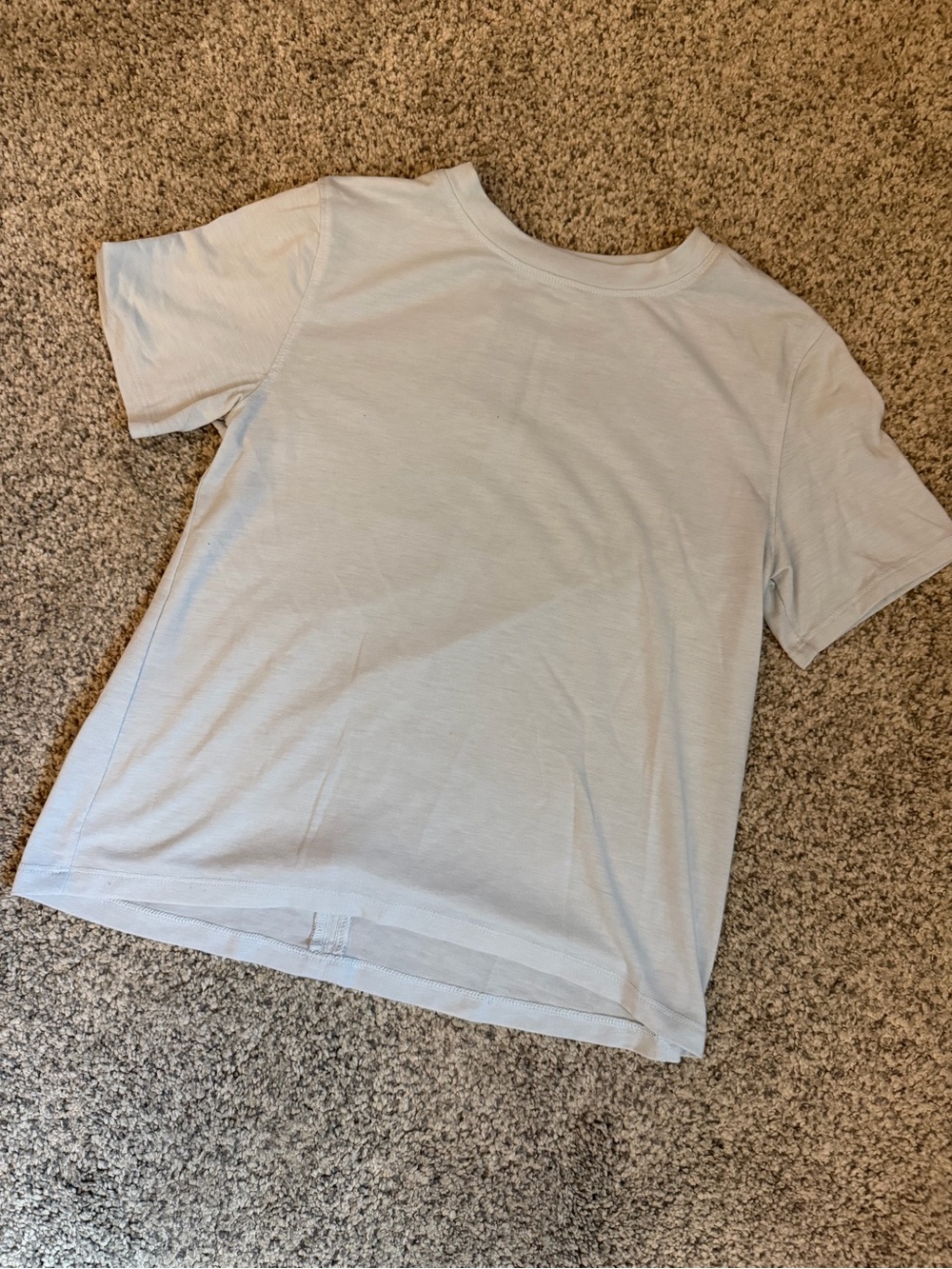 Target Light Blue Short Sleeve Crewneck Tee